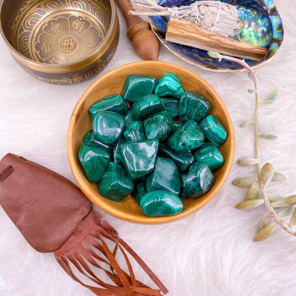 Malachite Palmstone