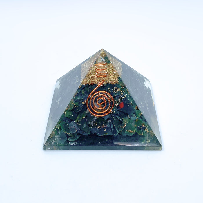 Dragon's Blood Orgonite Pyramid