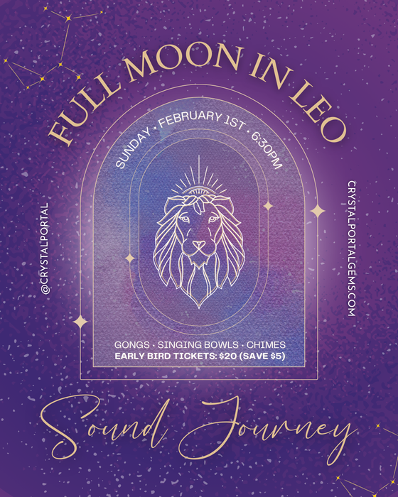 Full Moon Sound Journey in Leo