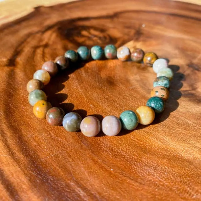 Ocean Jasper 8mm Bracelet