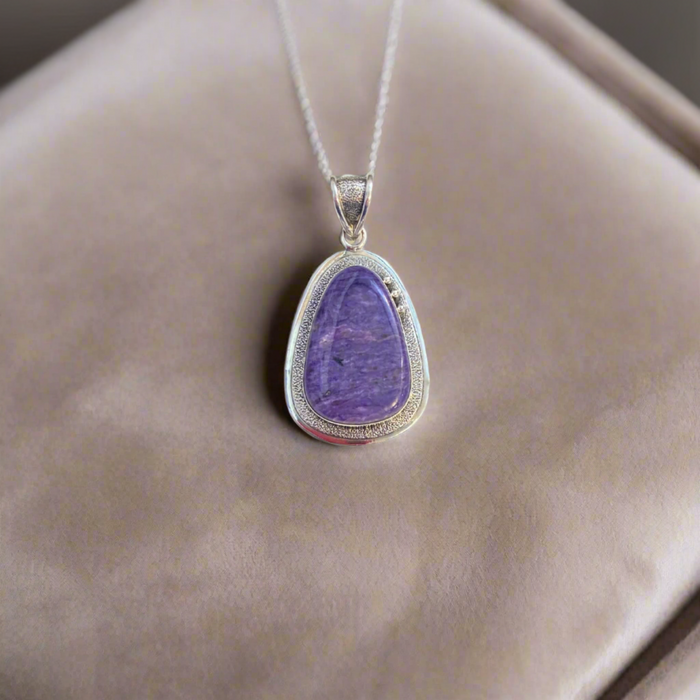 Charoite Pendant