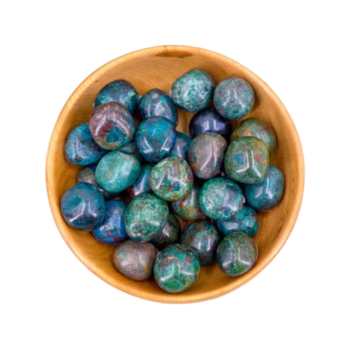 Chrysocolla Medium Tumbles