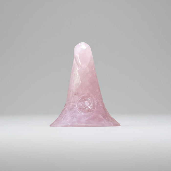 Rose Quartz Witch Hat