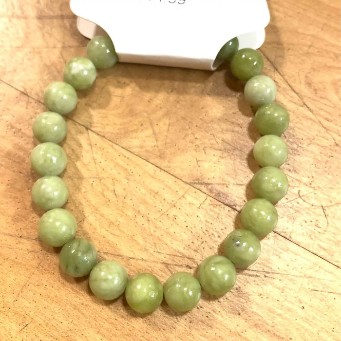 Chinese Jade 8mm Bracelet