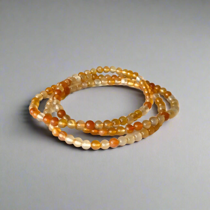 4mm red agate bracelets